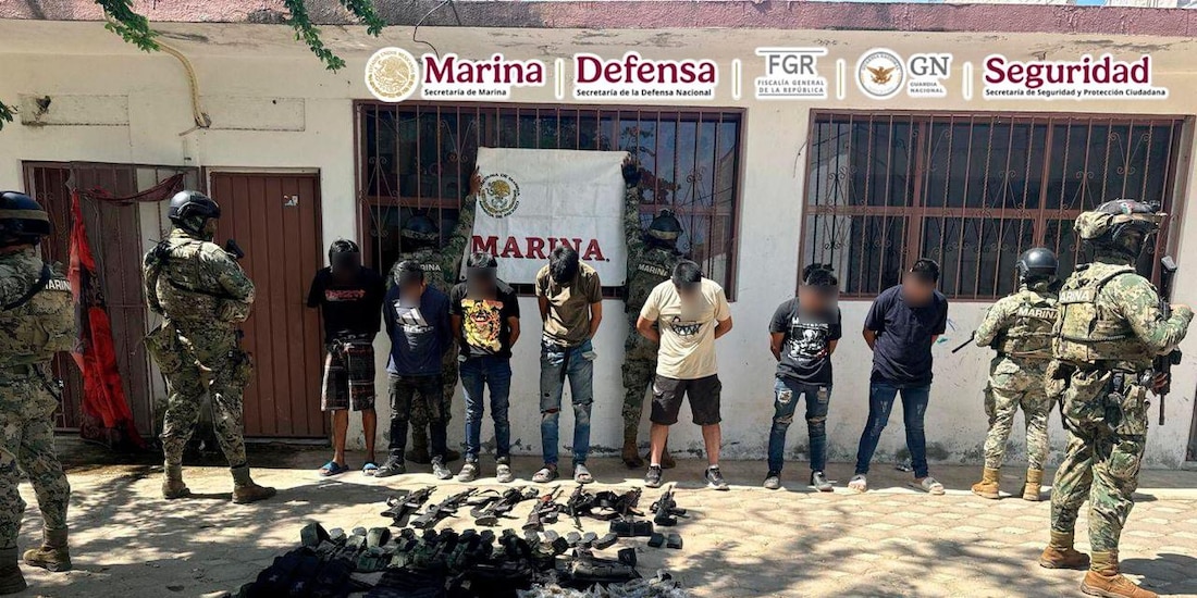 Siete presuntos generadores de violencia fueron detenidos en la Costa Grande.