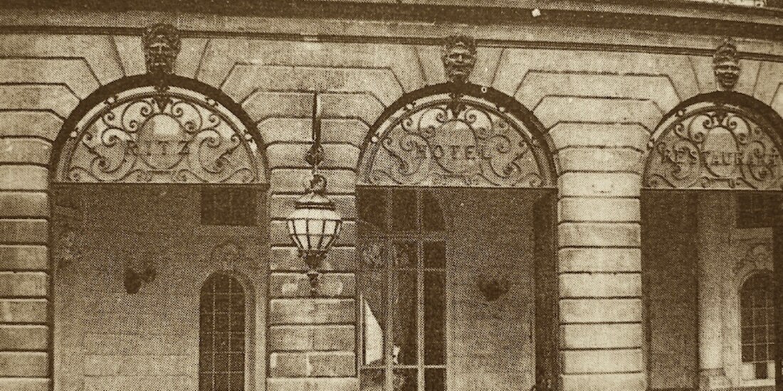 Las puertas del Hotel Ritz.