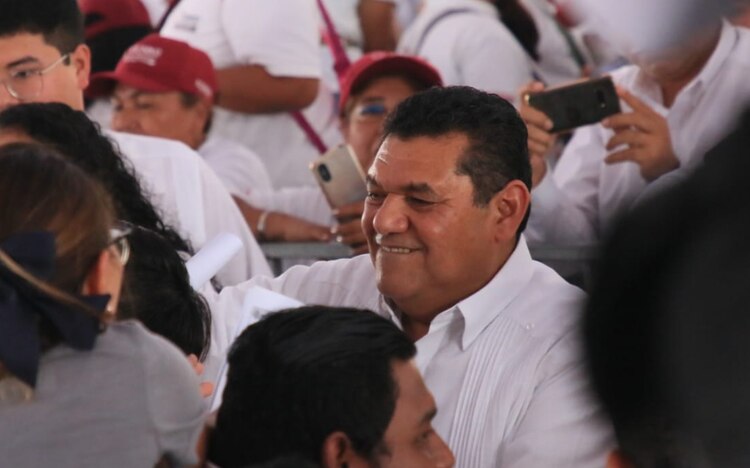 Javier May, gobernador de Tabasco, dice que no tienen ningún pacto con algún grupo criminal.