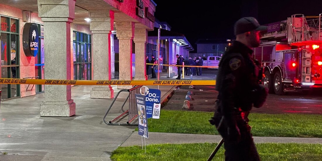 Tiroteo durante reunión familiar en Stockton, California, deja al menos 4 personas muertas.