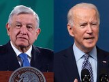 El Presidente Andrés Manuel López Obrador y su homólogo Joe Biden.