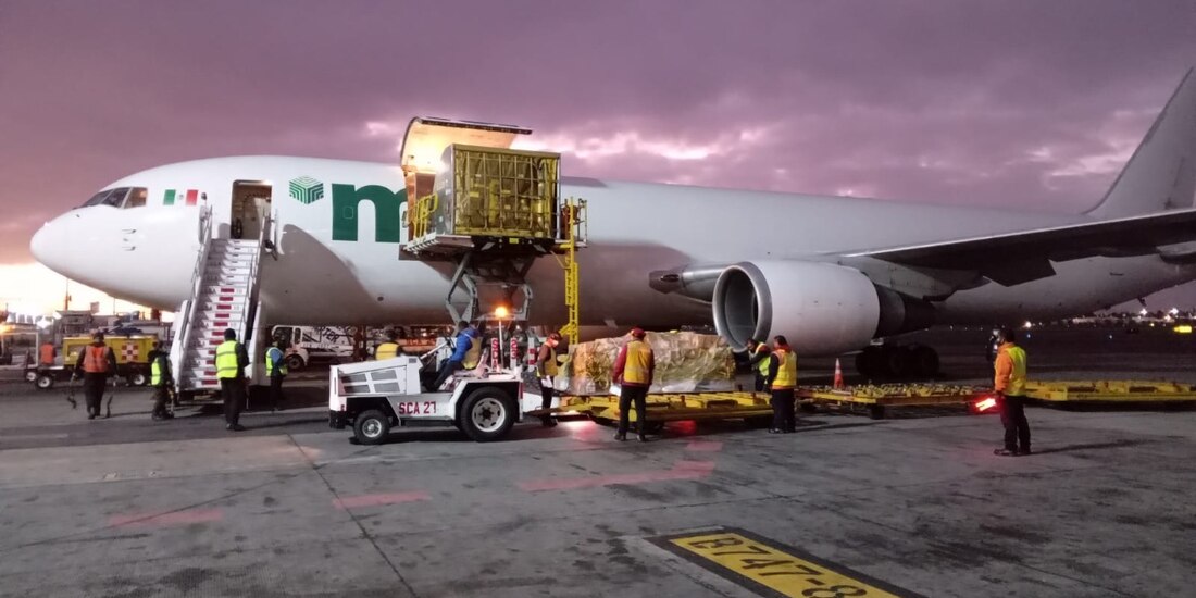 Las dosis del biológico Pfizer para menores de 5 a 11 años arribaron al AICM.