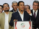 Eduardo Ramírez, coordinador de Morena en el Senado.