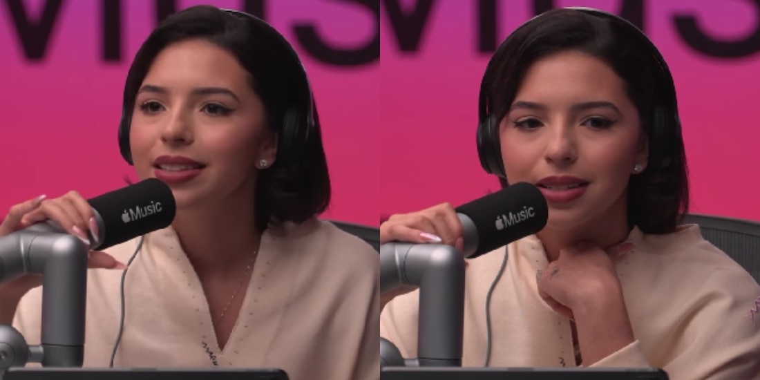 Ángela Aguilar llora en vivo