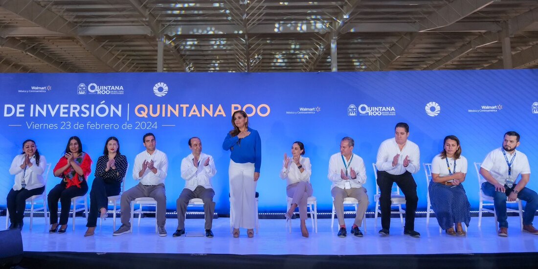 La gobernadora Mara Lezama destaca la inversión de Walmart como un impulso al desarrollo económico y laboral de Quintana Roo.