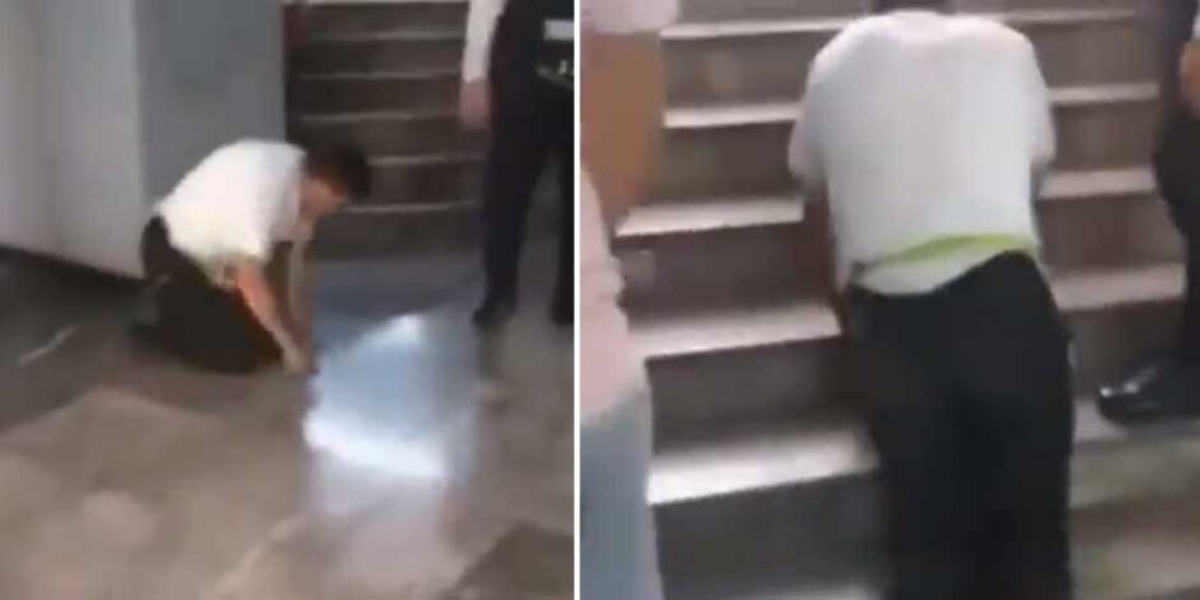 “Milagro en el Metro”: Circula en las redes sociales un video donde un "discapacitado" recobra la movilidad de sus piernas<br>