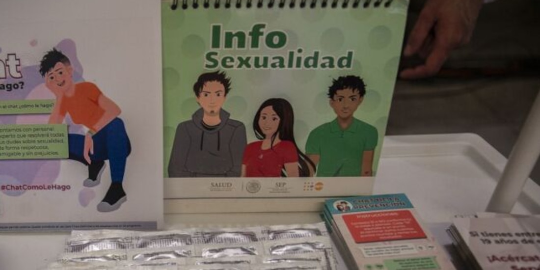 Presentación de campaña sobre salud sexual en CDMX, el 11 de febrero.