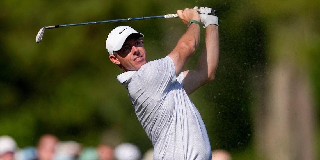 Rory McIlroy en el Masters de Augusta