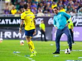 André Jardine durante un partido del Club América en el Apertura 2024 de la Liga MX. Foto: Mexsport
