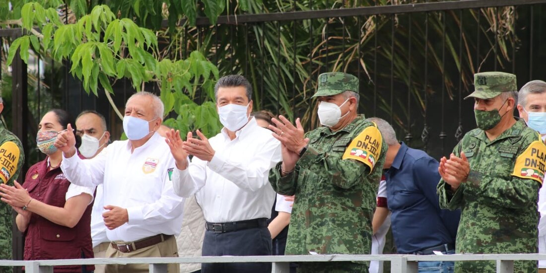 El gobernador de Chiapas. Rutilio Escandón Cadenas, resaltó que su gobierno respalda la política migratoria