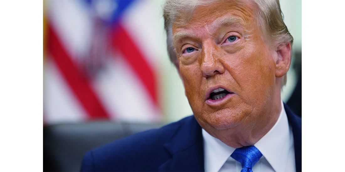 El presidente de los Estados Unidos, Donald Trump