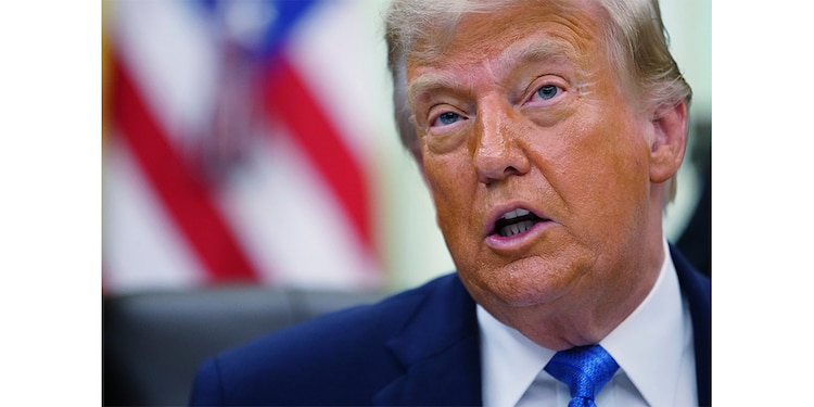 El presidente de los Estados Unidos, Donald Trump