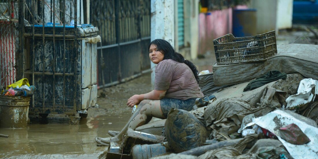 En el municipio de Álamo Temapache, Veracruz cientos de familias se vieron afectadas.