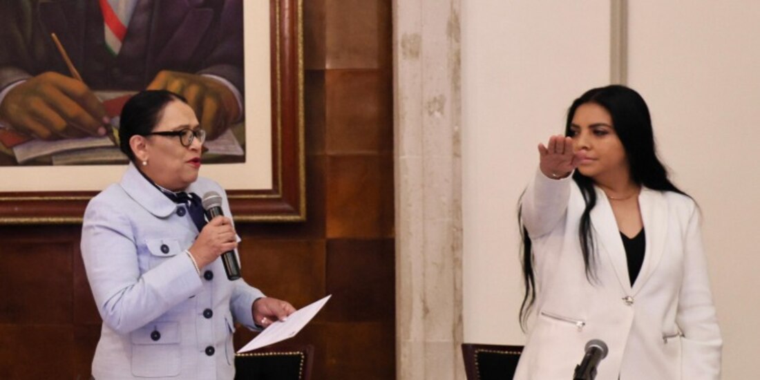 El acto lo encabezó la titular de Segob.