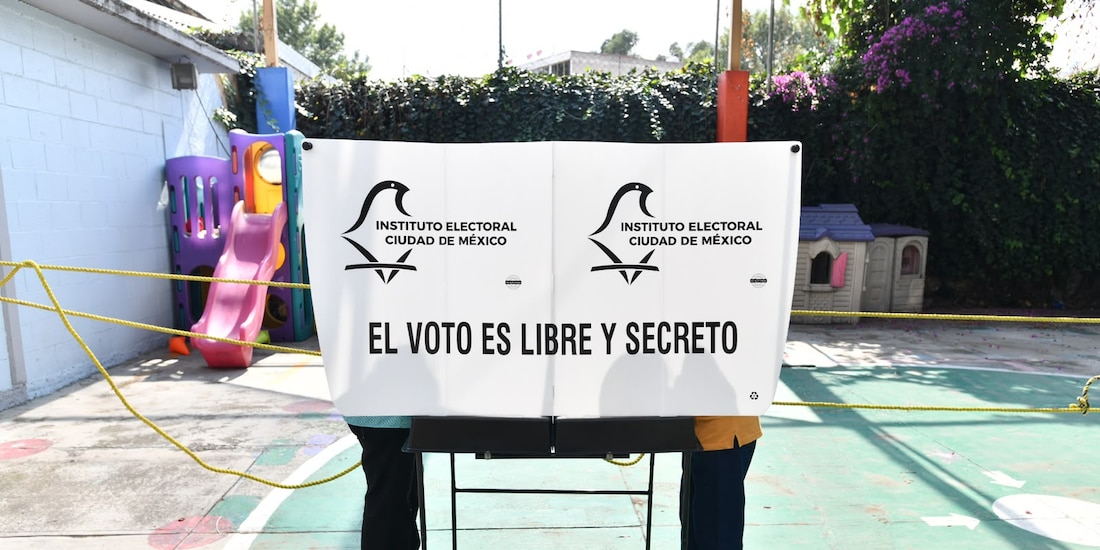 Imagen ilustrativa de una casilla electoral