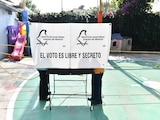 Imagen ilustrativa de una casilla electoral