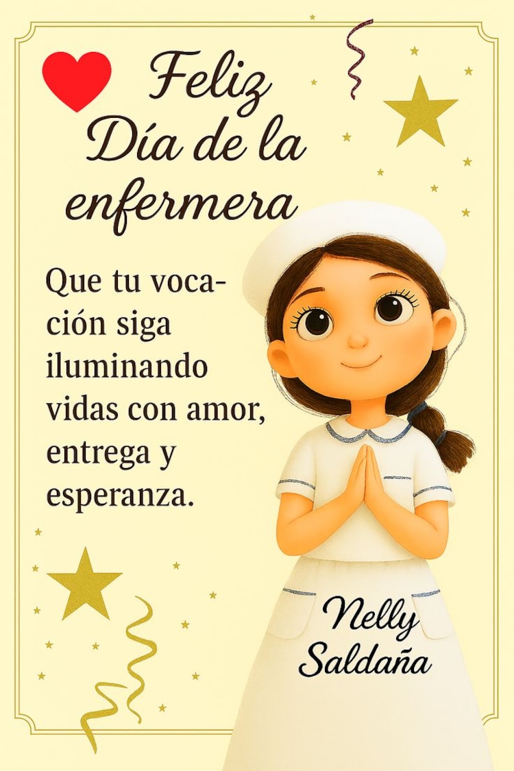 Imágenes del Día Internacional de la Enfermera y el Enfermero para enviar por WhatsApp