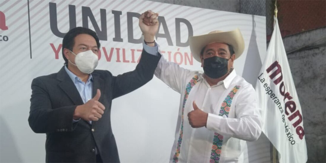 Félix Salgado Macedonio, precandidato de Morena por Guerrero.