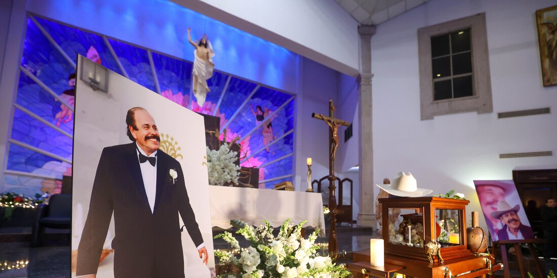 En una capilla de Coahuila se realizó una misa por el senador, ayer.