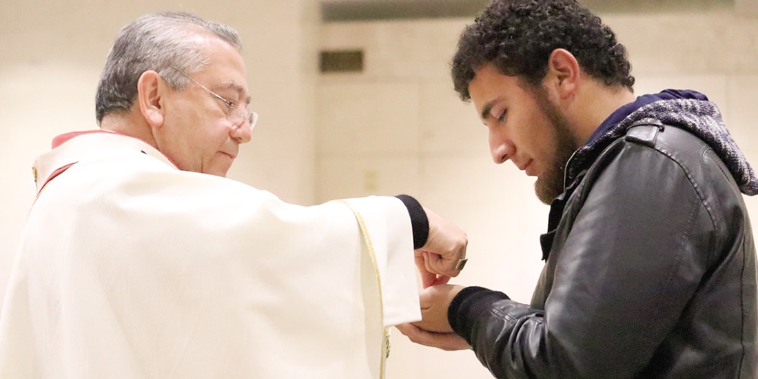 El Arzobispo de Tijuana, Francisco Moreno, en homilía en imagen de archivo.