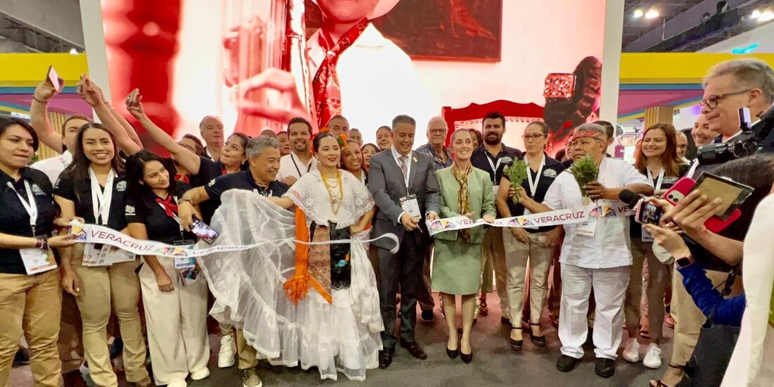 Cómo parte del Tianguis Turístico, la SECTUR de Veracruz firmó un convenio de colaboración con SLP.