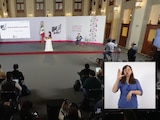 El titular de Profeco en la Mañanera de Sheinbaum.