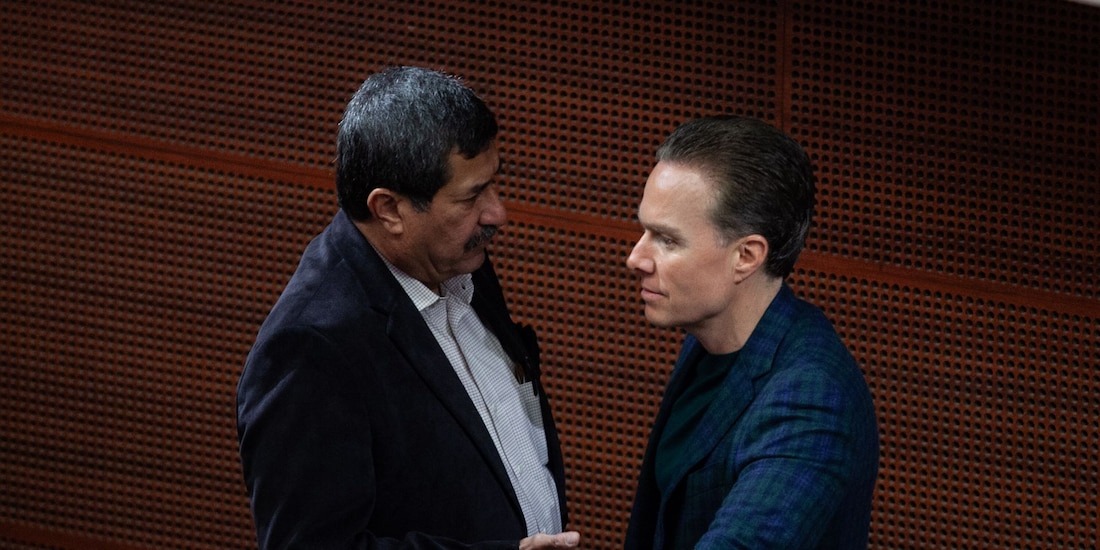 Javier Corral Jurado y Manuel Velasco