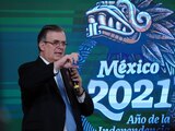 Marcelo Ebrard, secretario de Relaciones Exteriores, el 4 de junio de 2021.