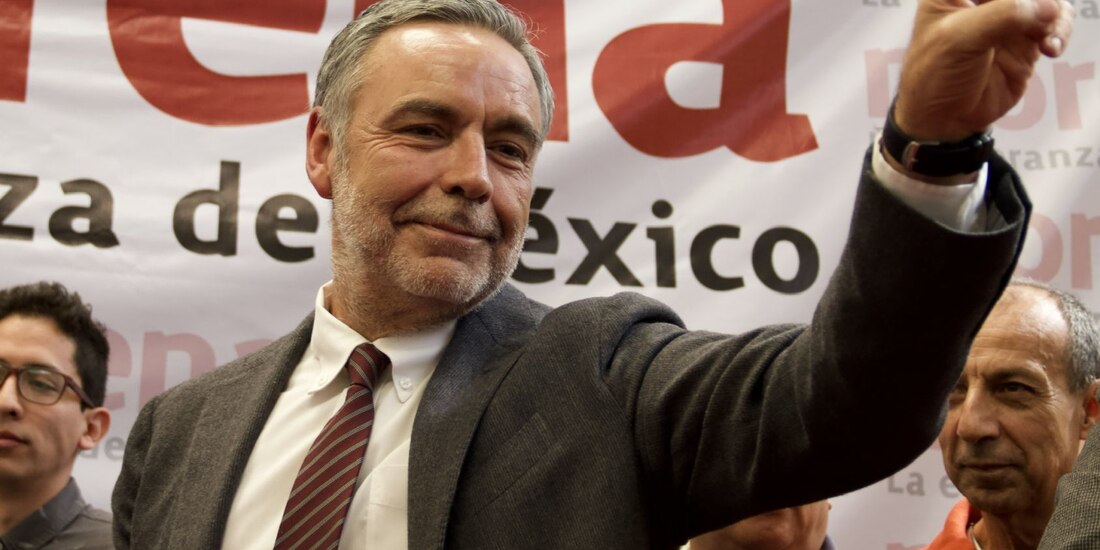 Alfonso Ramírez Cuéllar, dirigente nacional de Morena.