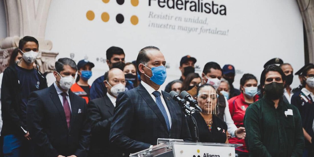 Gobernadores integrantes de la Alianza Federalista.