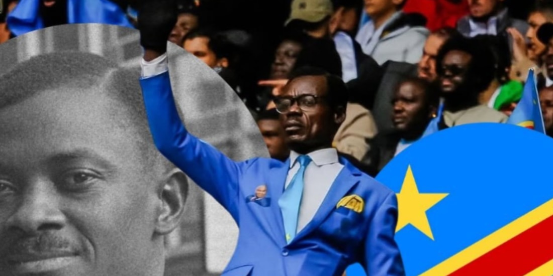Michel Nkuka Mboladinga se convirtió en uno de los aficionados más reconocidos del futbol africano por su peculiar forma de alentar.