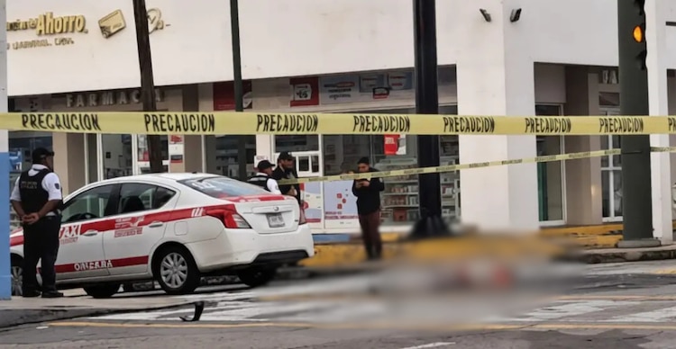 Accidente vial en Veracruz