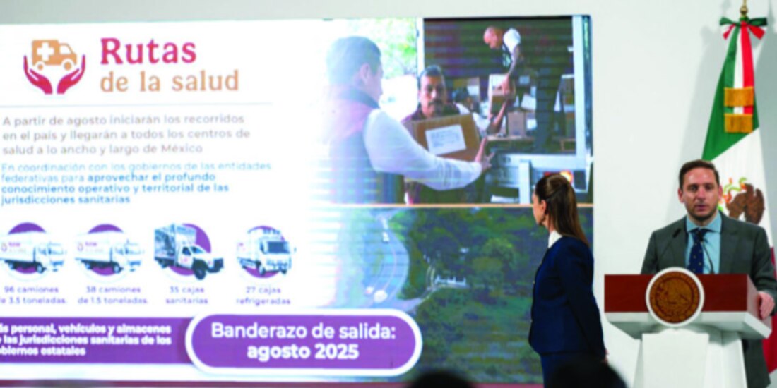 Gobierno dará impulso a
distribución de medicinas