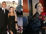 Keylor Navas, Andrea Salas y Stephanie Salas
