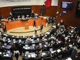Pleno del Senado de la República, en una fotografía ilustrativa.
