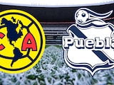 América y Puebla se enfrentan en la cancha del Estadio Azteca.