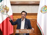 El gobernador de Veracruz, Cuitláhuac García Jiménez.
