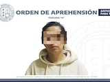 Mariana "N", detenida por su probable responsabilidad en presunto homicidio de Erick Leonardo, en Academia Militarizada "Ollin Cuauhtémoc".