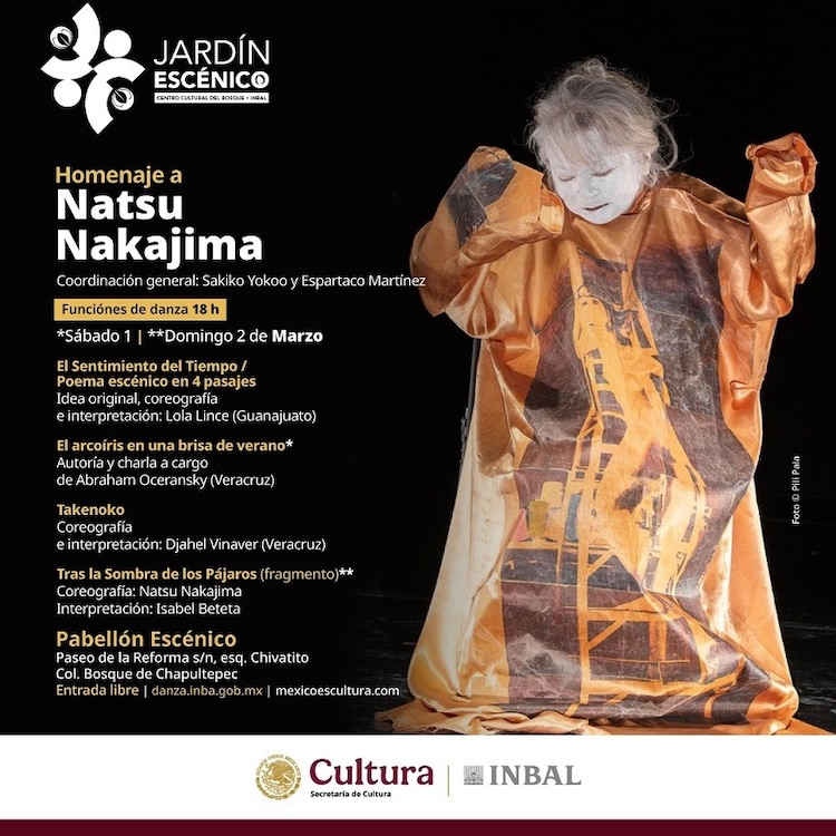 Danza Butoh en el Pabellón Escénico