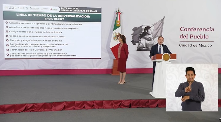 Dados ofrecidos por el Subsecretario de Salud.