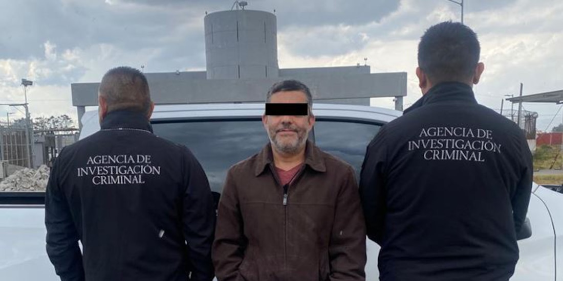 Arresto de presunto delincuente en Hidalgo.