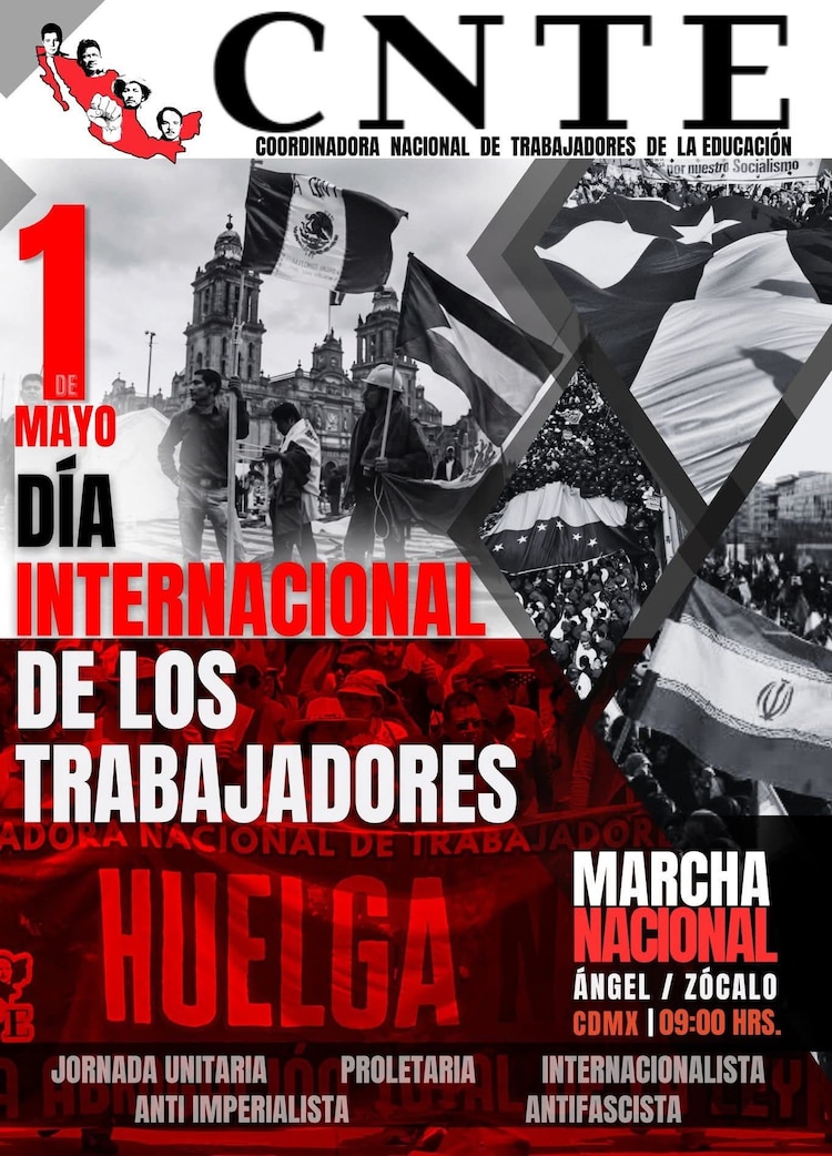 CNTE anuncia marcha masiva