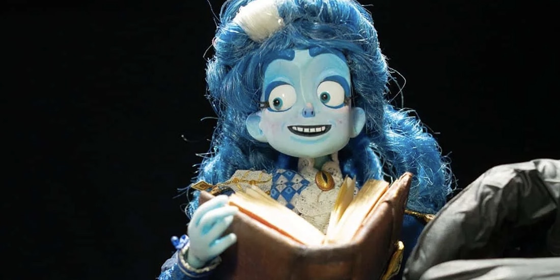 Frankelda, creada en stop motion.