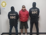 Detienen a Simón Giovanni "N", presunto extorsionador, en Azcapotzalco.