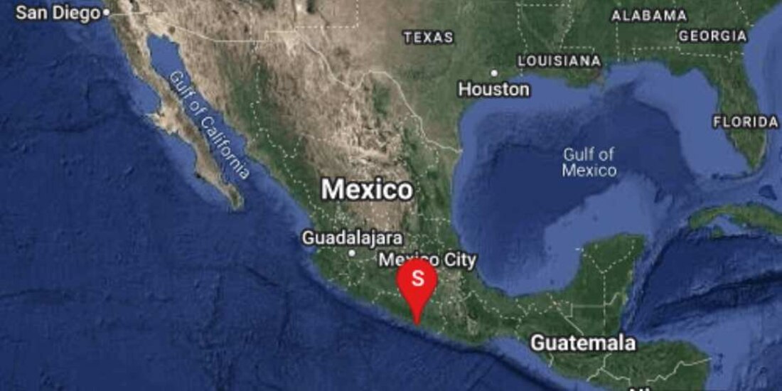 Se registra sismo magnitud 5 en Acapulco, Guerrero.