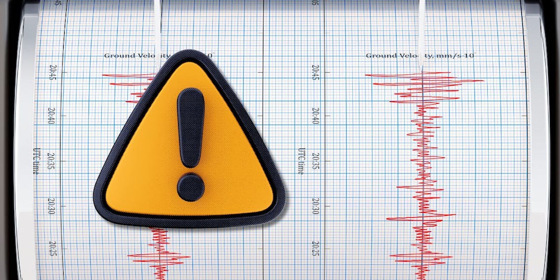 Esta es la actividad sísmica de hoy.