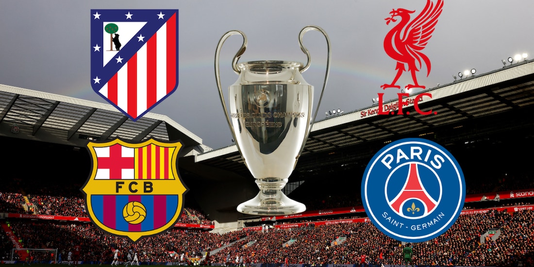 Barcelona y Liverpool están obligados a remontadas en la Champions League.