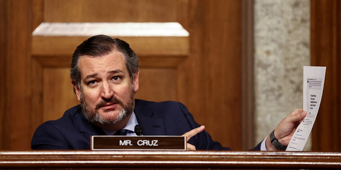 El senador estadounidense Ted Cruz.