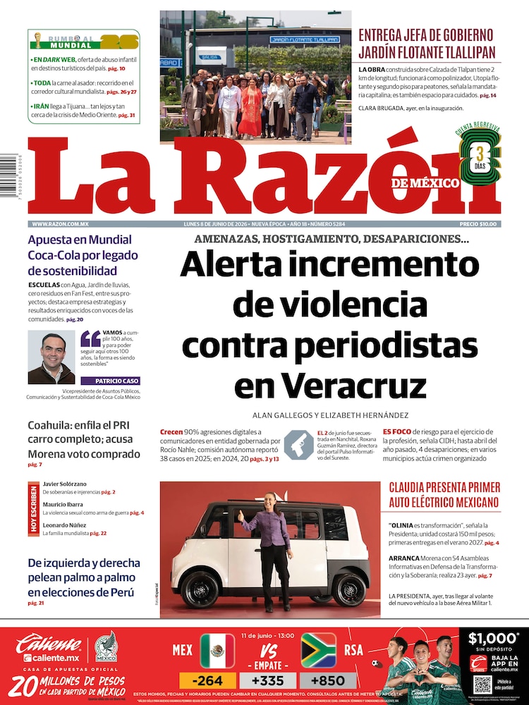 La Razón 08 Junio 2026