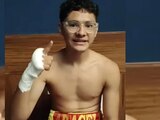 Luis González Ochoa, hijo del boxeador “La Cobrita” González.
